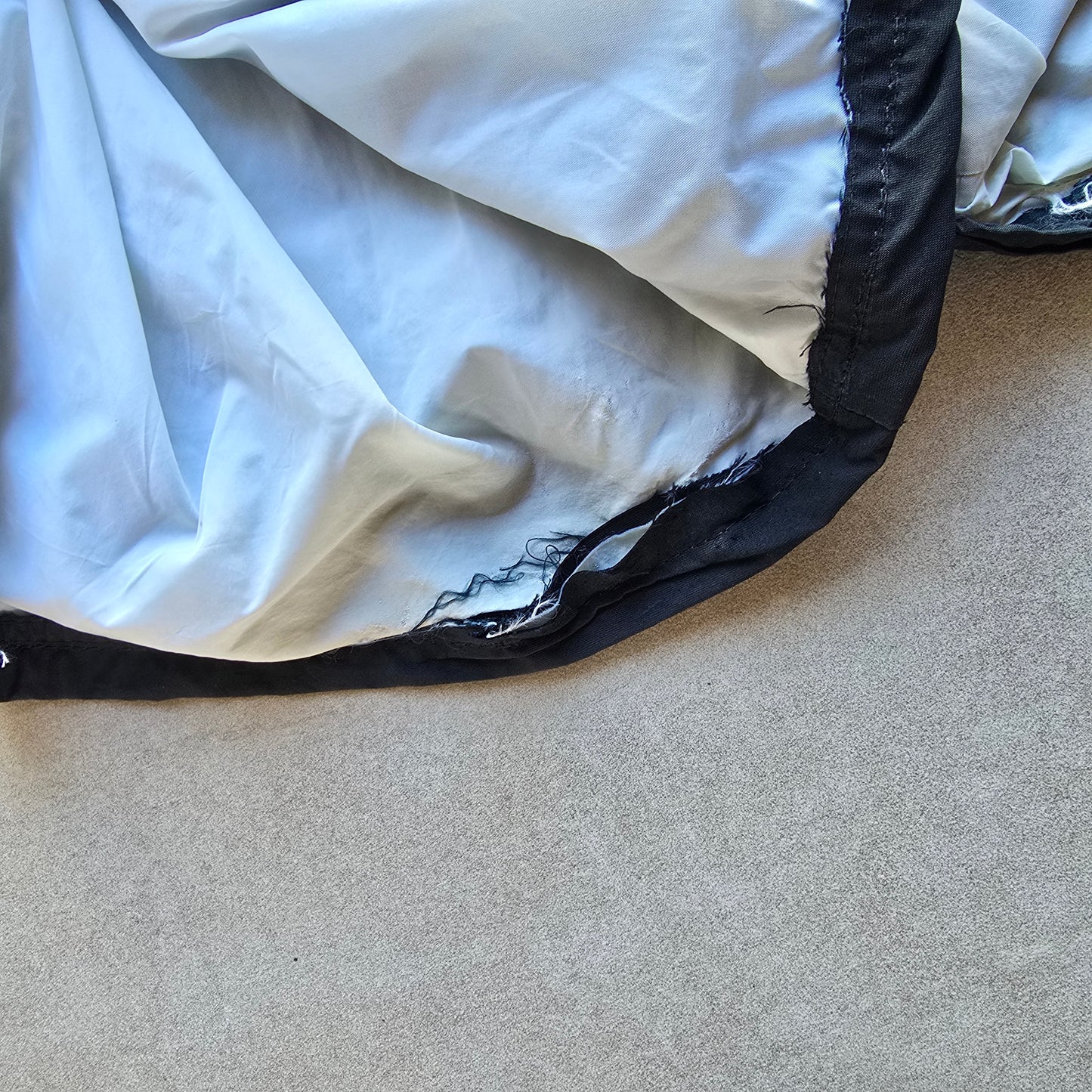 Vintage Nike Mini Swoosh Ankle Zip Track Pants - L