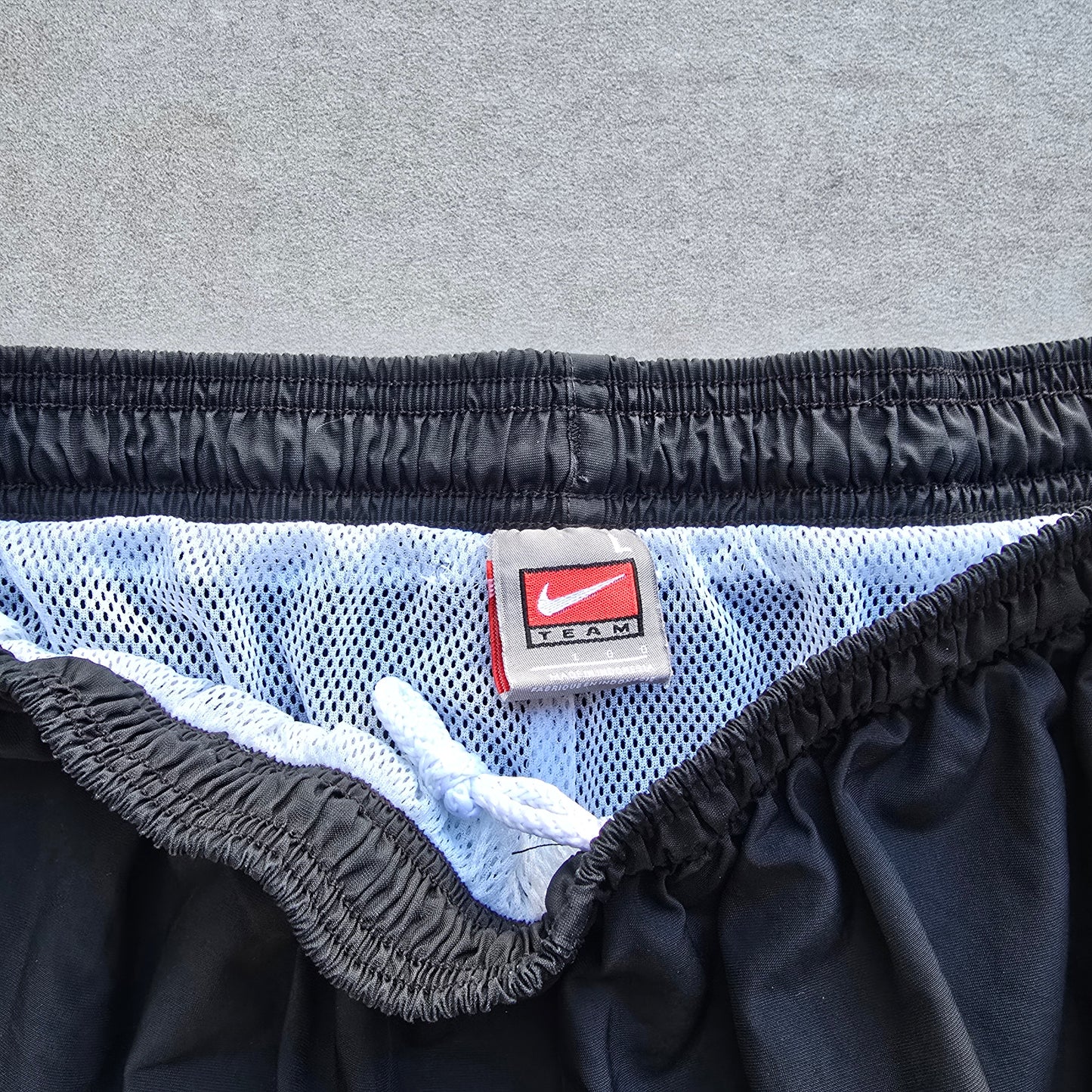 Vintage Nike Mini Swoosh Ankle Zip Track Pants - L
