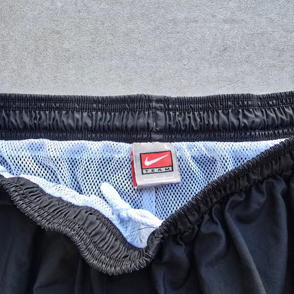 Vintage Nike Mini Swoosh Ankle Zip Track Pants - L