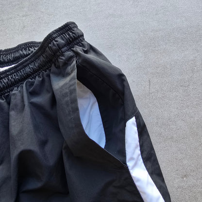 Vintage Nike Mini Swoosh Ankle Zip Track Pants - L