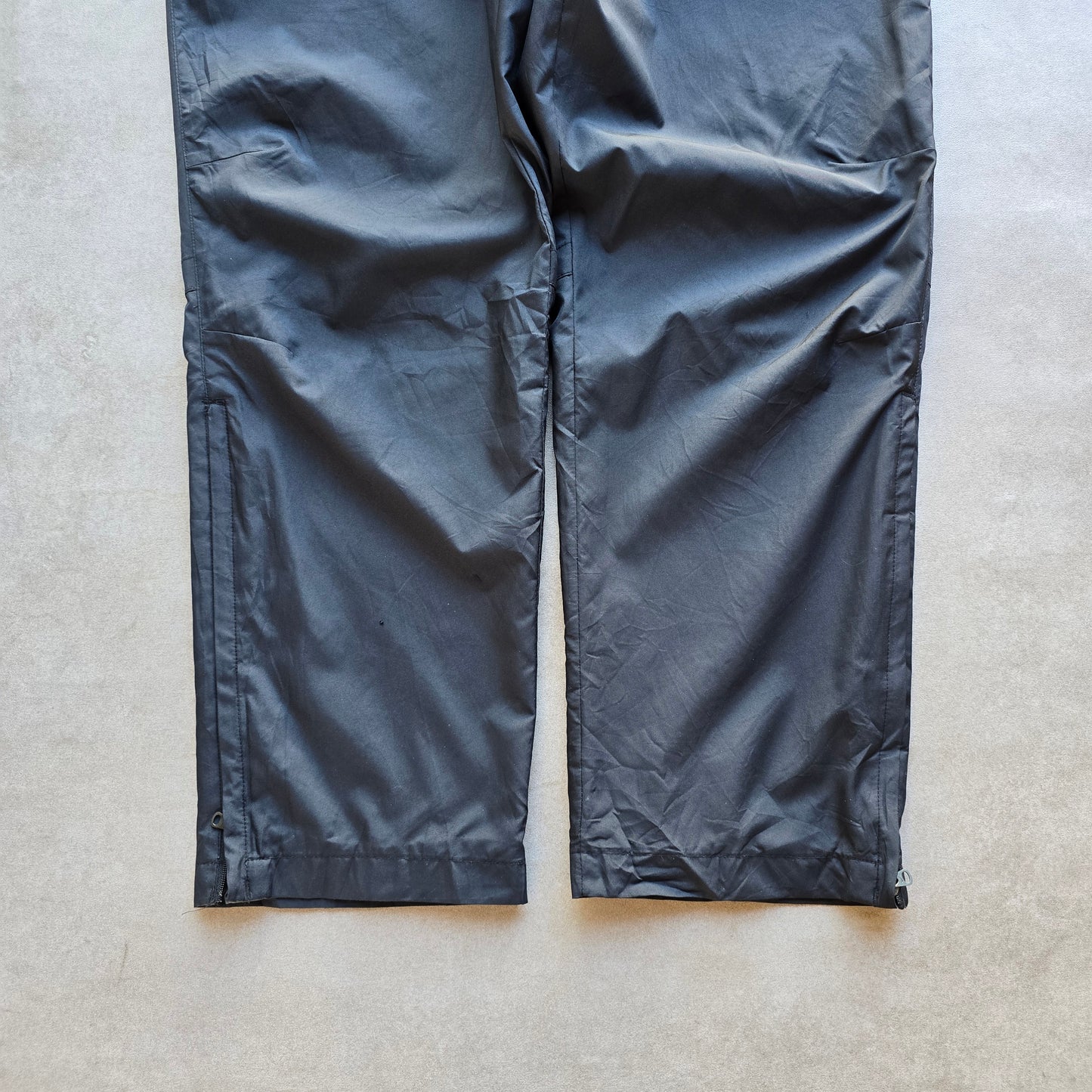 Vintage 2000's Nike Mini Swoosh Ankle Zip Track Pants - L