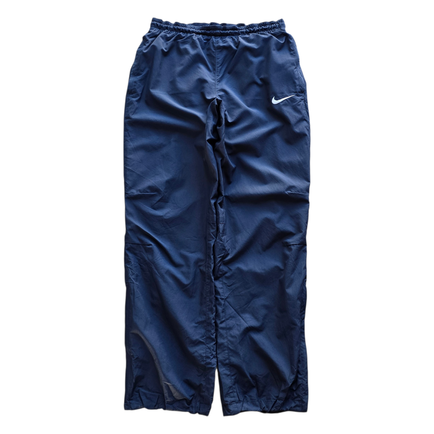 Vintage 2000's Nike Mini Swoosh Ankle Zip Track Pants - S
