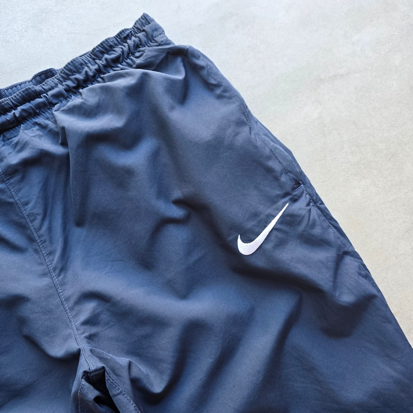 Vintage 2000's Nike Mini Swoosh Ankle Zip Track Pants - S