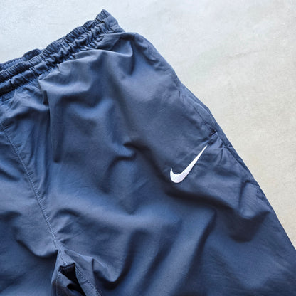 Vintage 2000's Nike Mini Swoosh Ankle Zip Track Pants - S