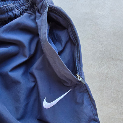 Vintage 2000's Nike Mini Swoosh Ankle Zip Track Pants - S