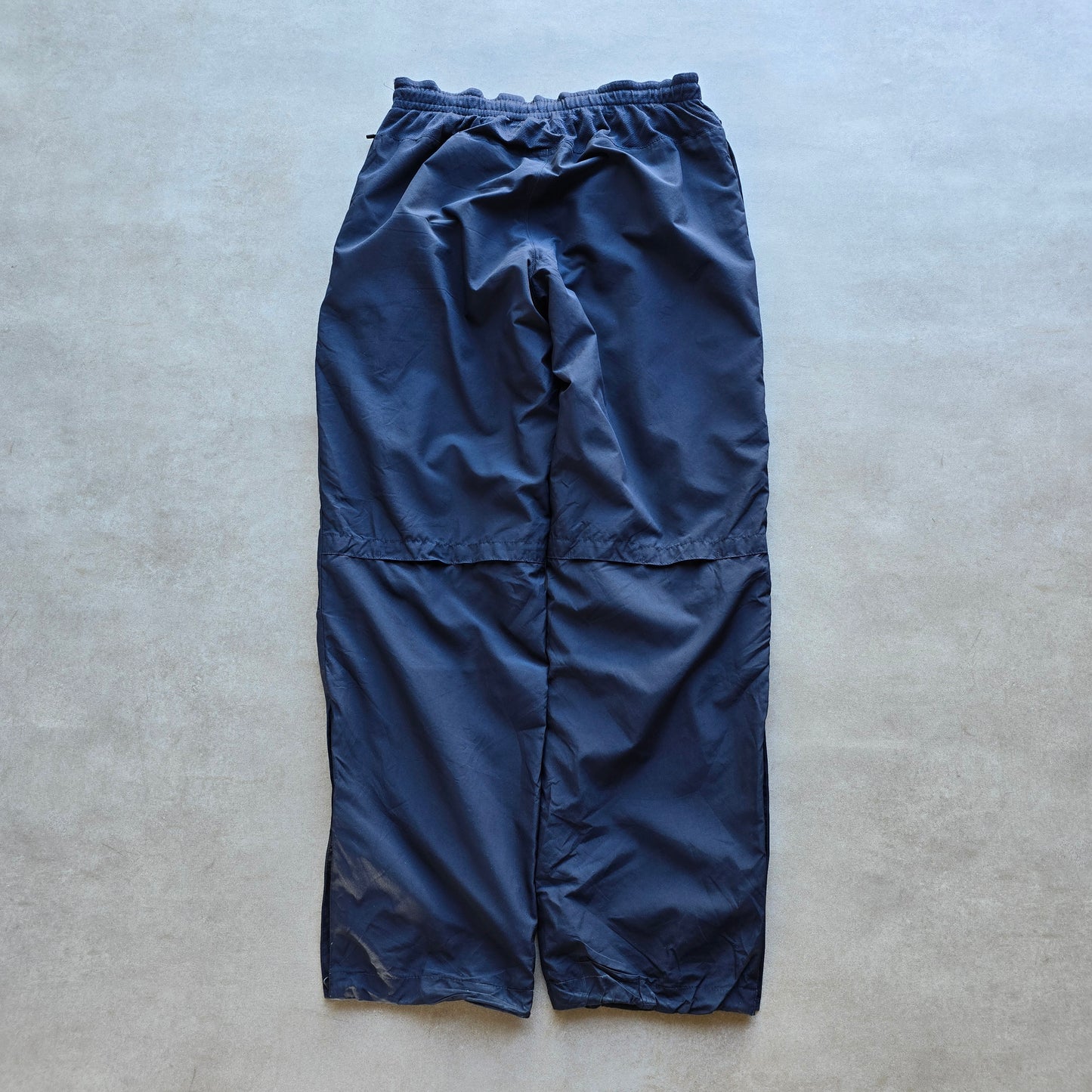 Vintage 2000's Nike Mini Swoosh Ankle Zip Track Pants - S