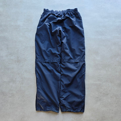Vintage 2000's Nike Mini Swoosh Ankle Zip Track Pants - S