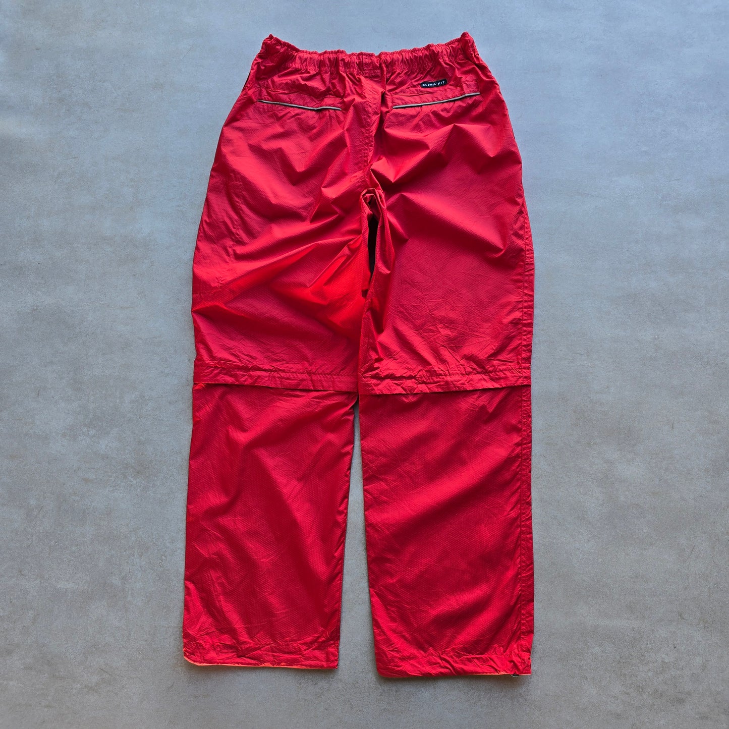 Vintage Nike Mini Swoosh Convertible Zip Off Track Pants - L