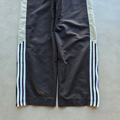 Vintage Adidas 3 Stripe Ankle Zip Track Pants - M