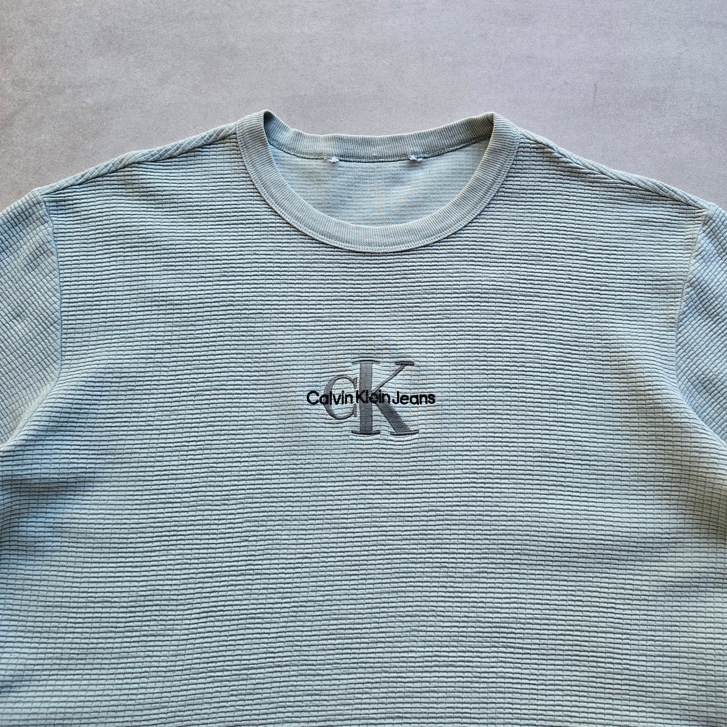 Calvin Klein Waffle Tee - M