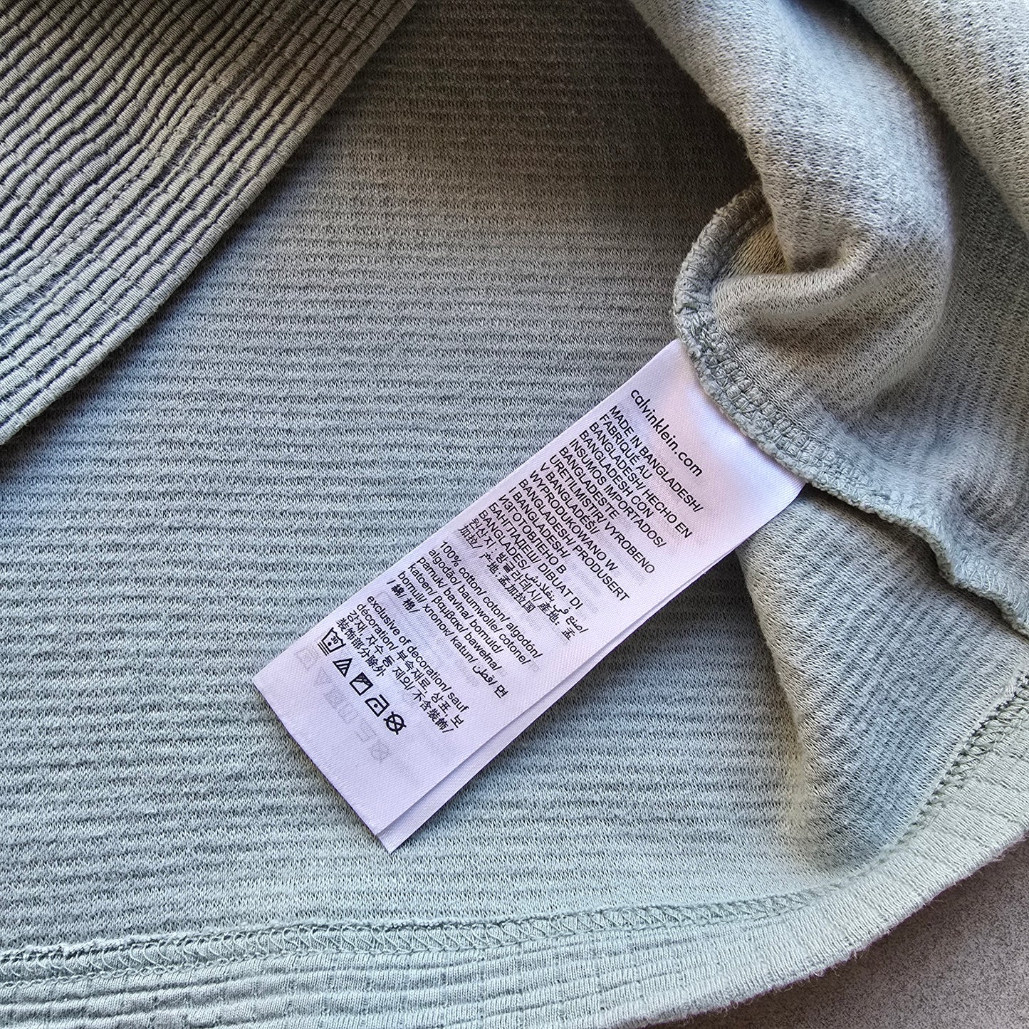 Calvin Klein Waffle Tee - M