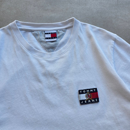 Vintage Tommy Hilfiger Flag Tee - M/L