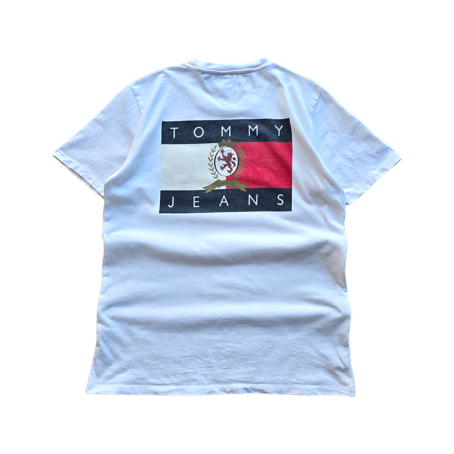 Vintage Tommy Hilfiger Flag Tee - M/L