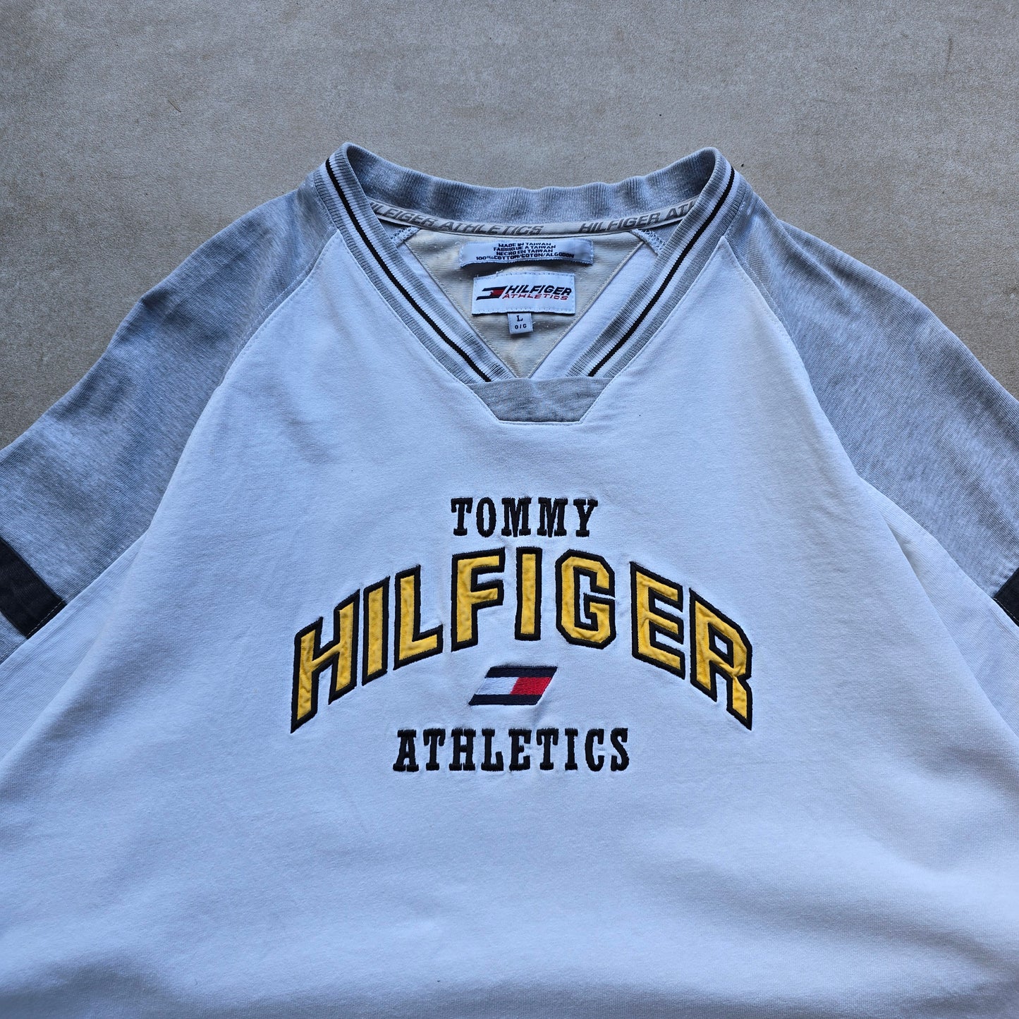 Vintage Tommy Hilfiger Athletics Tee - L