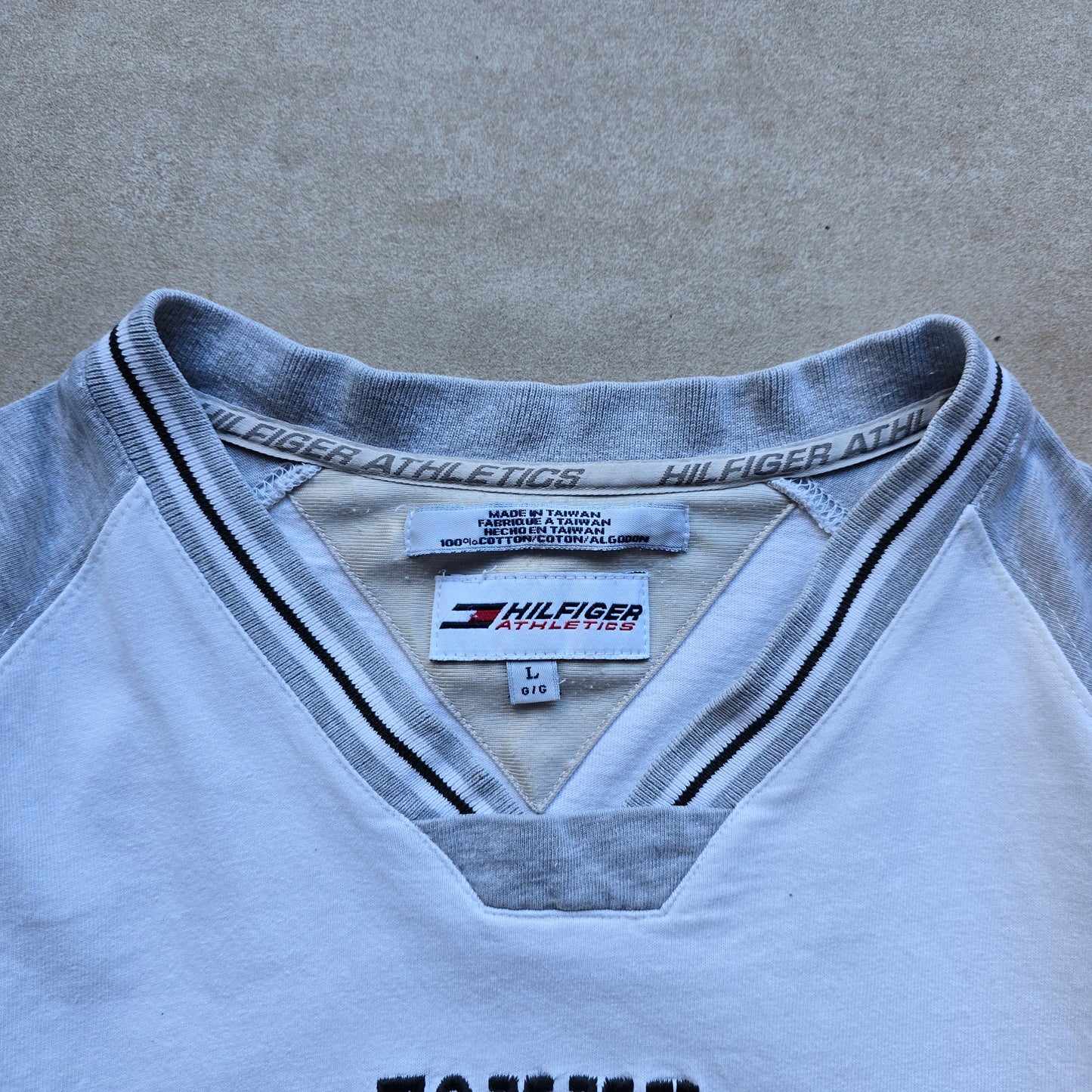 Vintage Tommy Hilfiger Athletics Tee - L