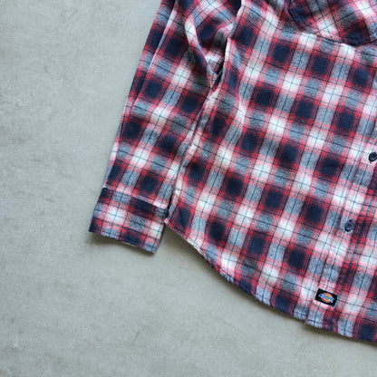 Dickies Flannel Button Up Shirt - S