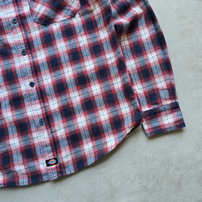 Dickies Flannel Button Up Shirt - S