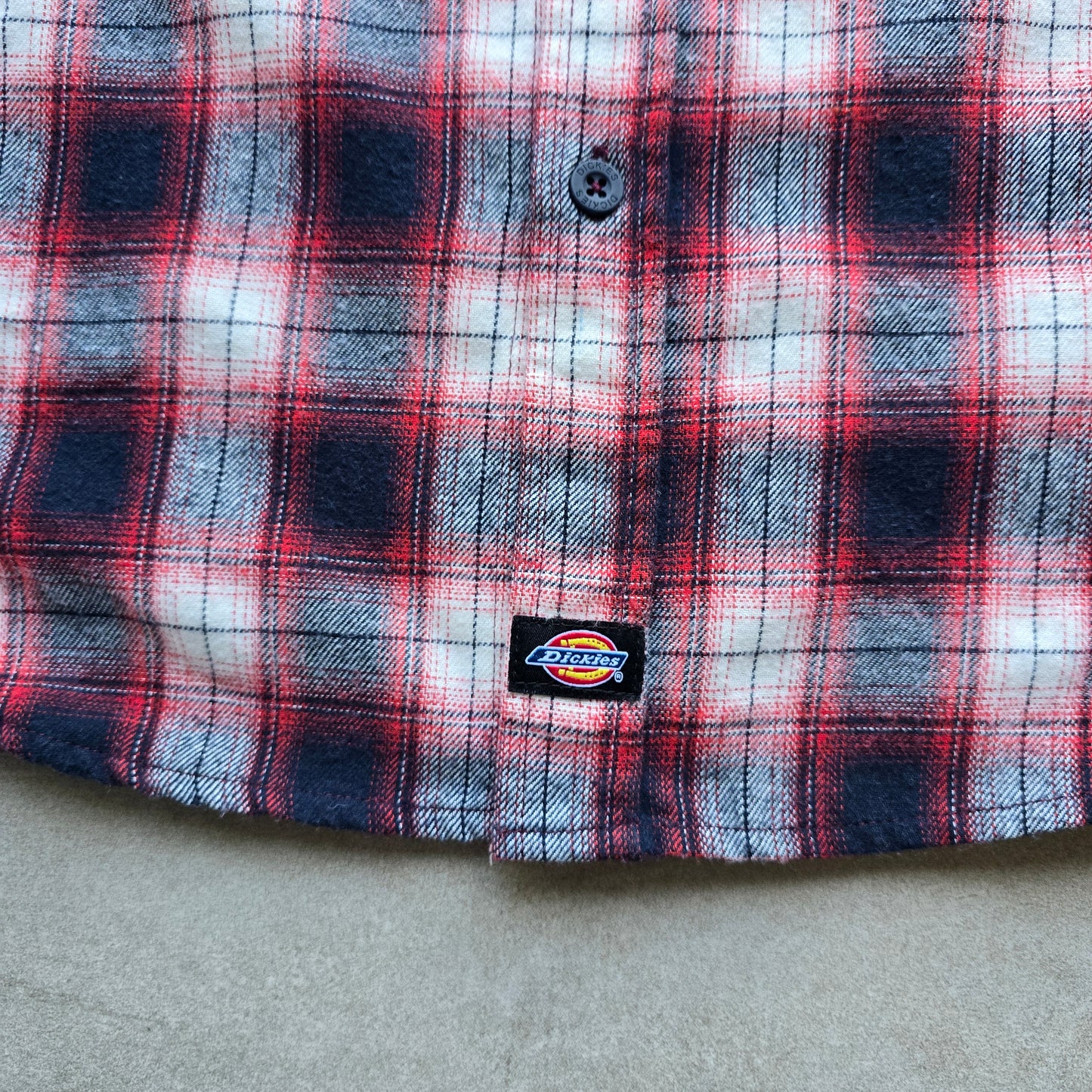 Dickies Flannel Button Up Shirt - S