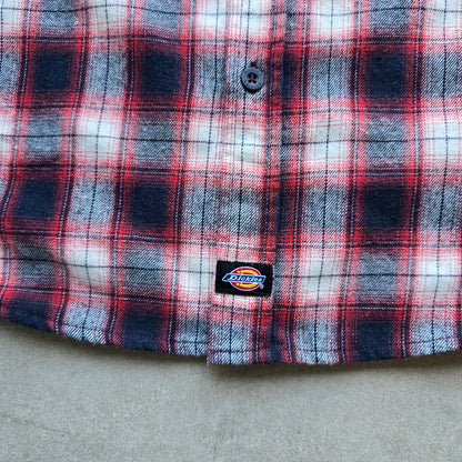 Dickies Flannel Button Up Shirt - S
