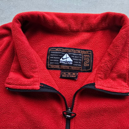 Vintage Nike ACG 1/2 Zip Fleece Jumper - L/XL