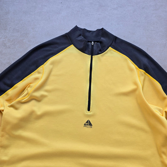 Vintage Nike ACG 1/2 Zip Base Layer Top - L