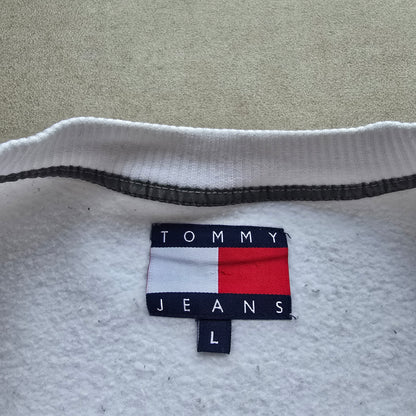 Tommy Hilfiger Flag White Sweatshirt - M/L
