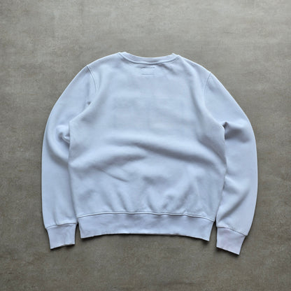 Tommy Hilfiger Flag White Sweatshirt - M/L