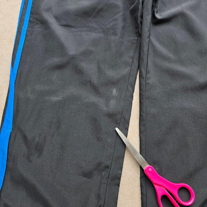 Adidas 3 Stripe Ankle Zip Track Pants - L