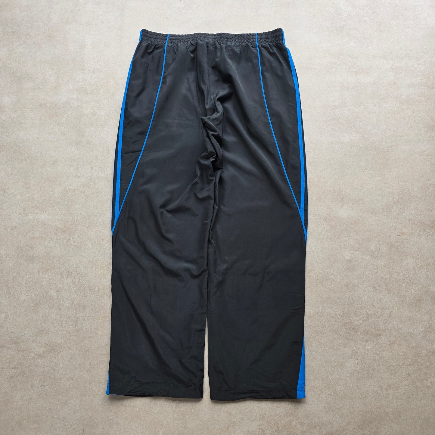 Adidas 3 Stripe Ankle Zip Track Pants - L