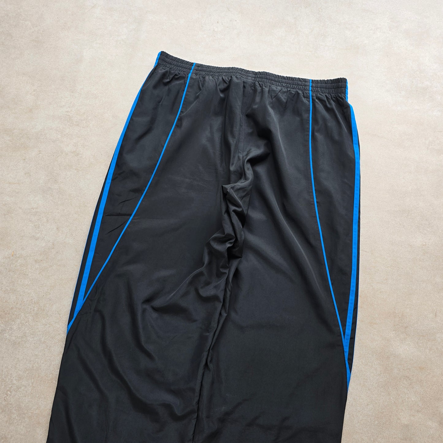 Adidas 3 Stripe Ankle Zip Track Pants - L