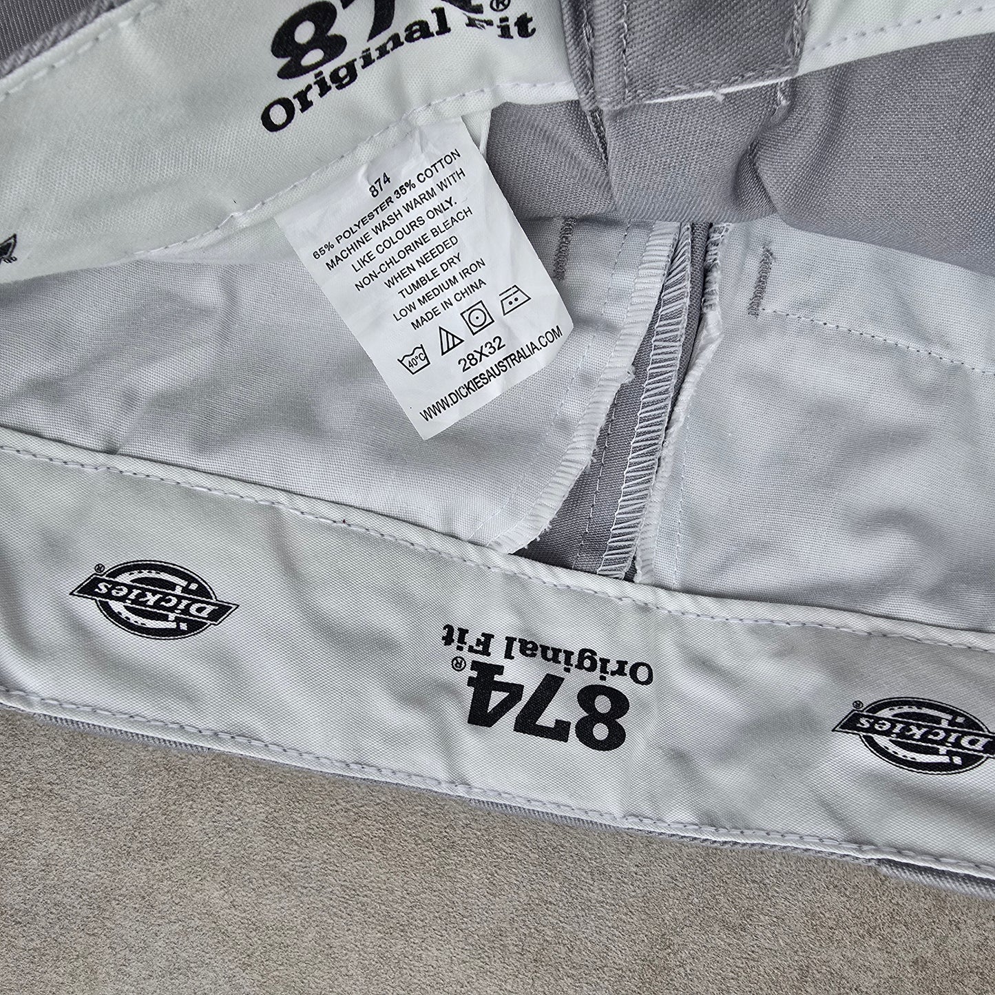 Dickies 874 Grey Pants - 28 x 32