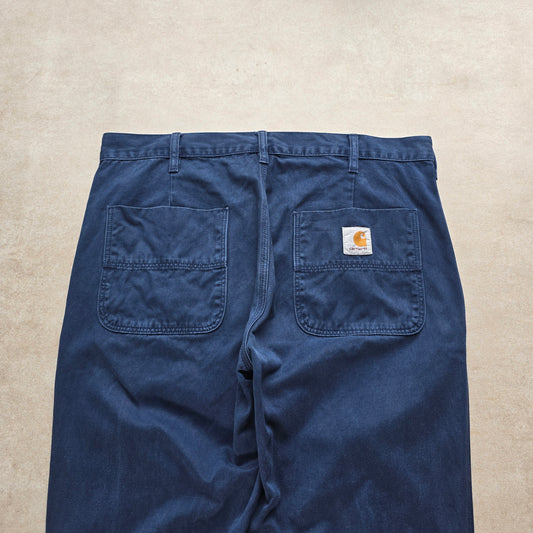 Carhartt WIP Abbott Pants Navy - 34