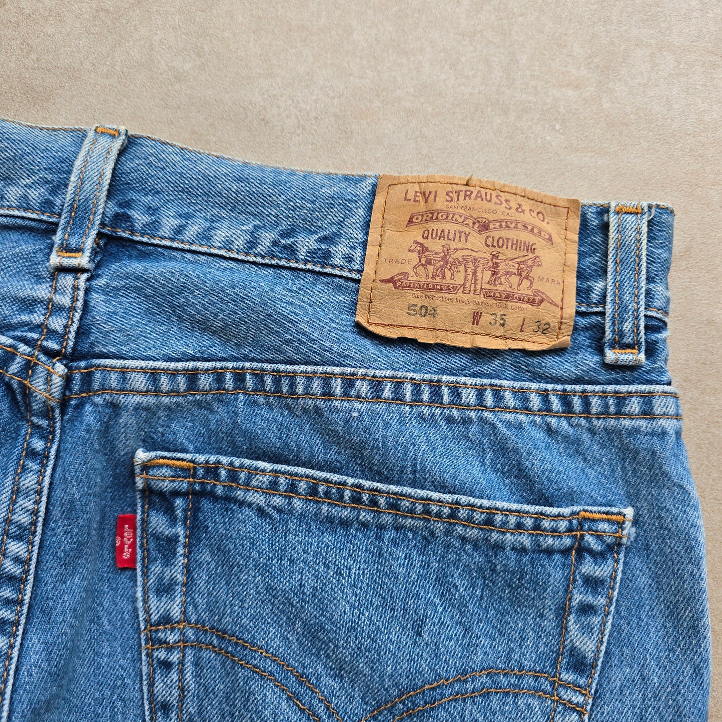 Vintage Levi's 504 Jeans - 35 x 32