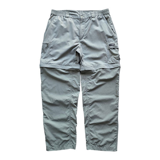 Vintage Columbia GRT Convertible Zip Off Pants - L