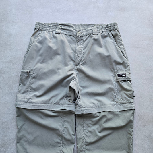 Vintage Columbia GRT Convertible Zip Off Pants - L