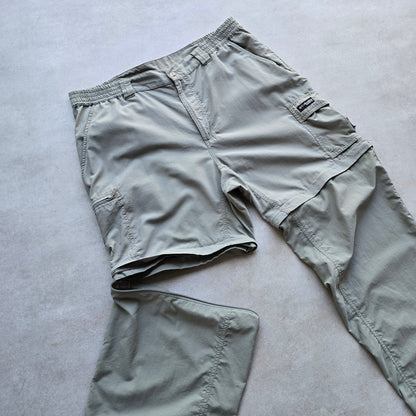 Vintage Columbia GRT Convertible Zip Off Pants - L