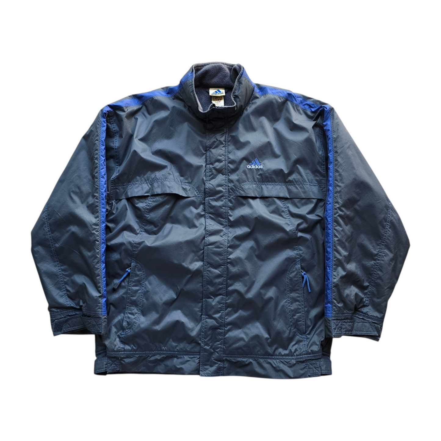 Vintage Adidas Fleece Lined Insulated Jacket - L