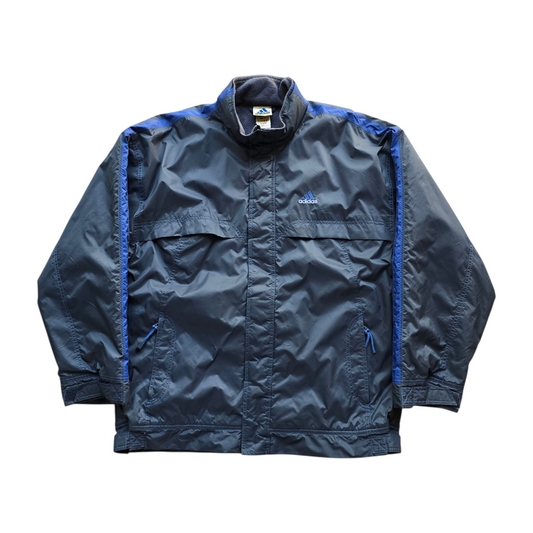 Vintage Adidas Fleece Lined Insulated Jacket - L