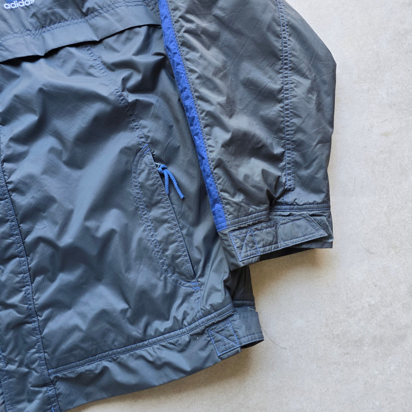 Vintage Adidas Fleece Lined Insulated Jacket - L