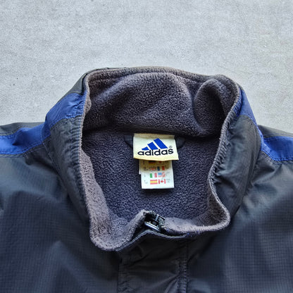 Vintage Adidas Fleece Lined Insulated Jacket - L