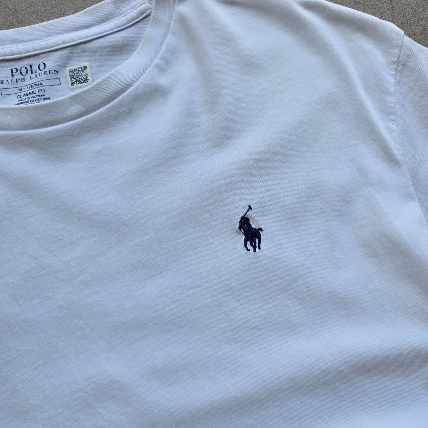Ralph Lauren White Tee - M