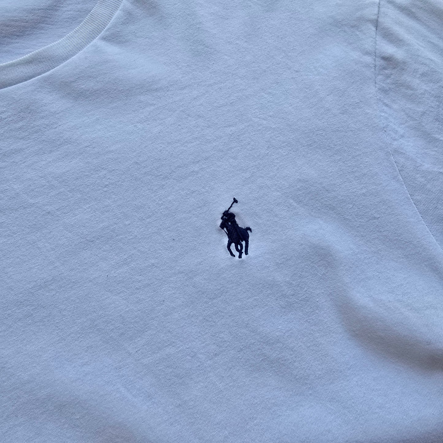 Ralph Lauren White Tee - L/XL