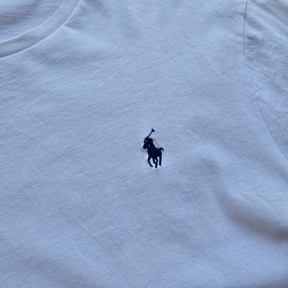 Ralph Lauren White Tee - L/XL