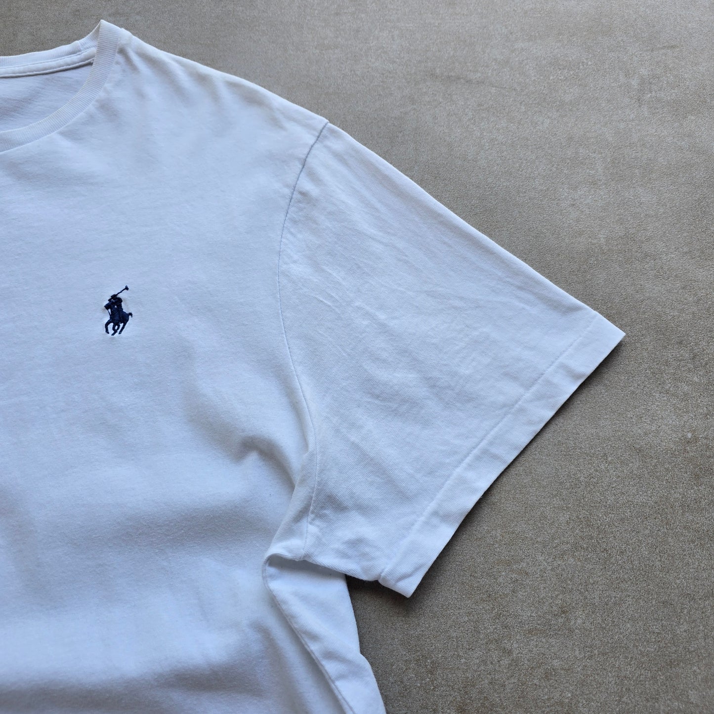 Ralph Lauren White Tee - L/XL