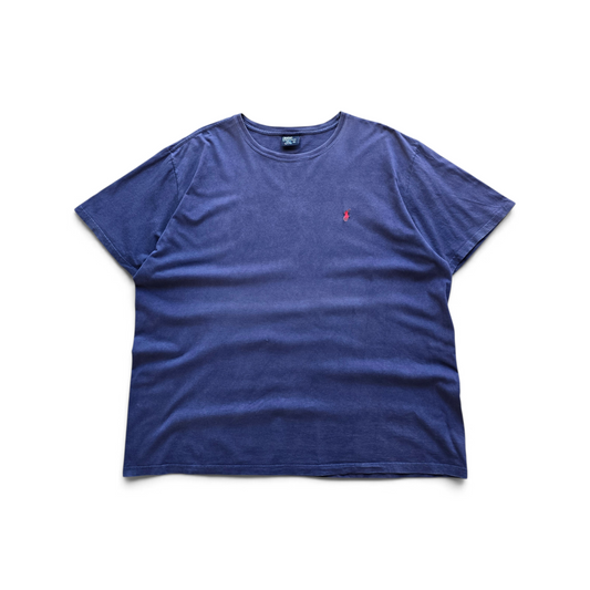 Vintage 90's Ralph Lauren Navy Tee - XXL