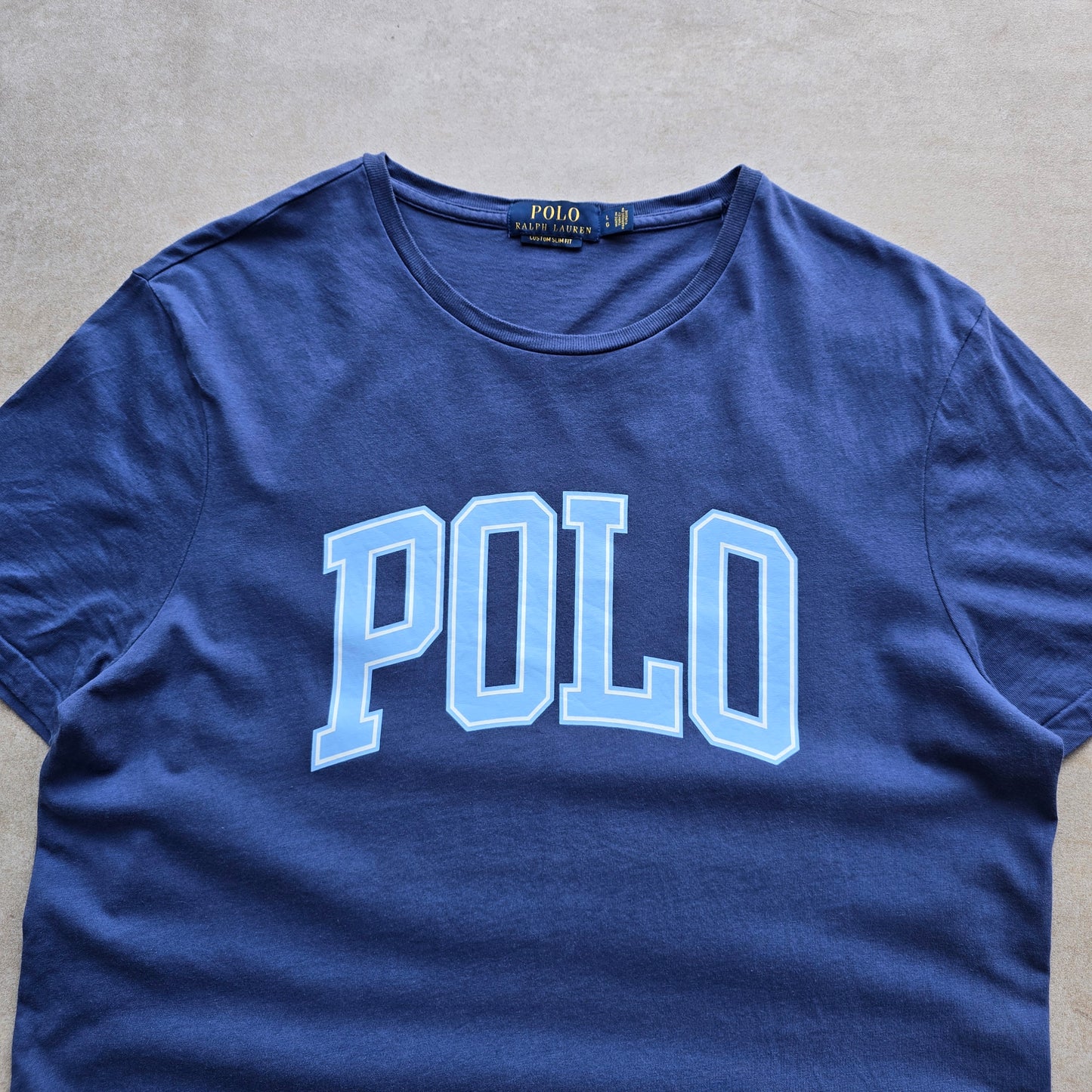 Ralph Lauren Polo Spellout Tee - M/L