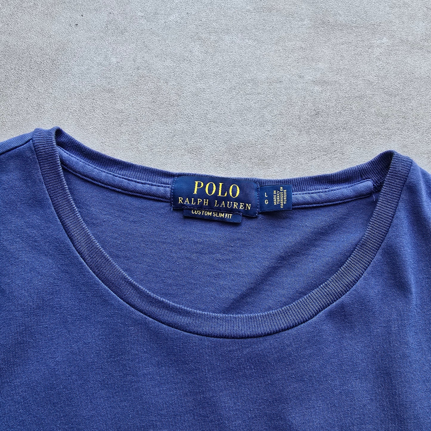 Ralph Lauren Polo Spellout Tee - M/L