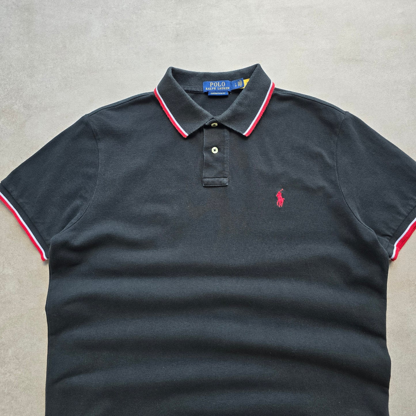 Ralph Lauren Black Polo Shirt - L