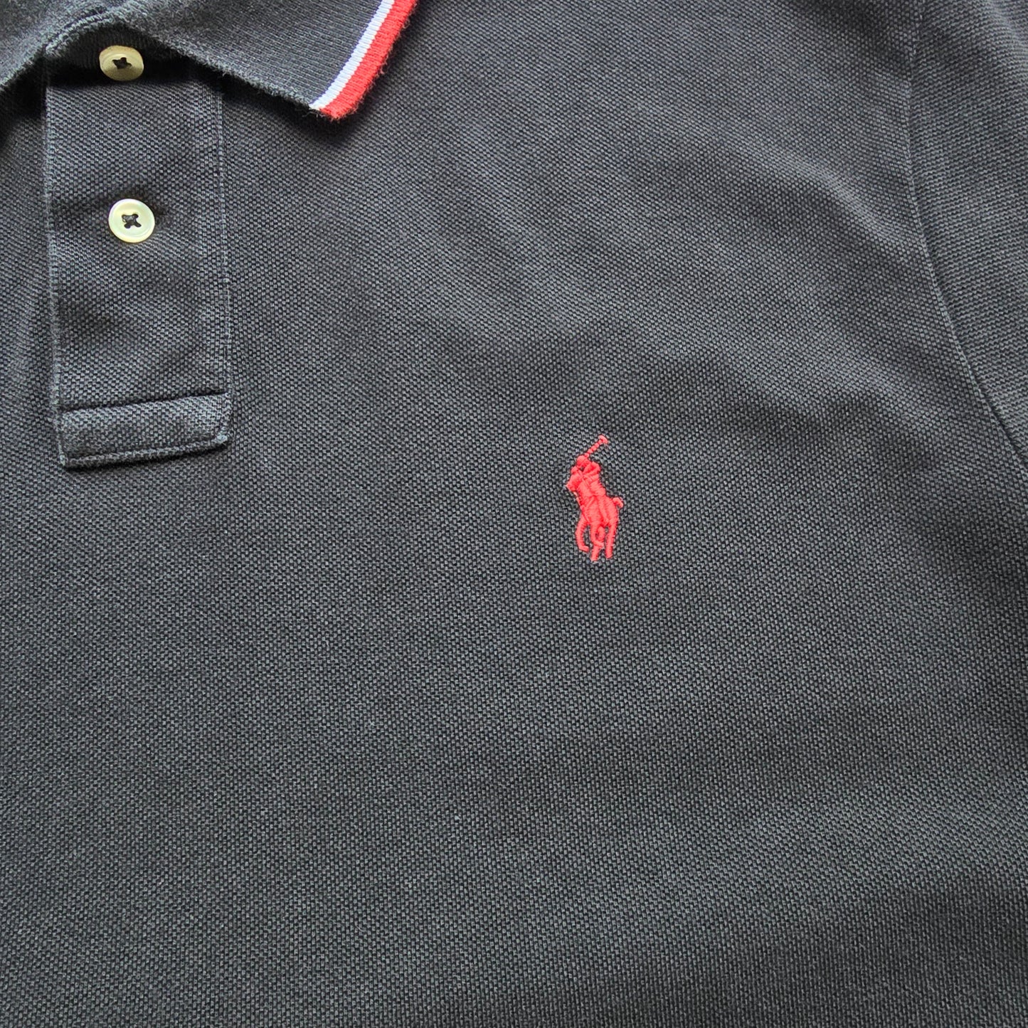 Ralph Lauren Black Polo Shirt - L