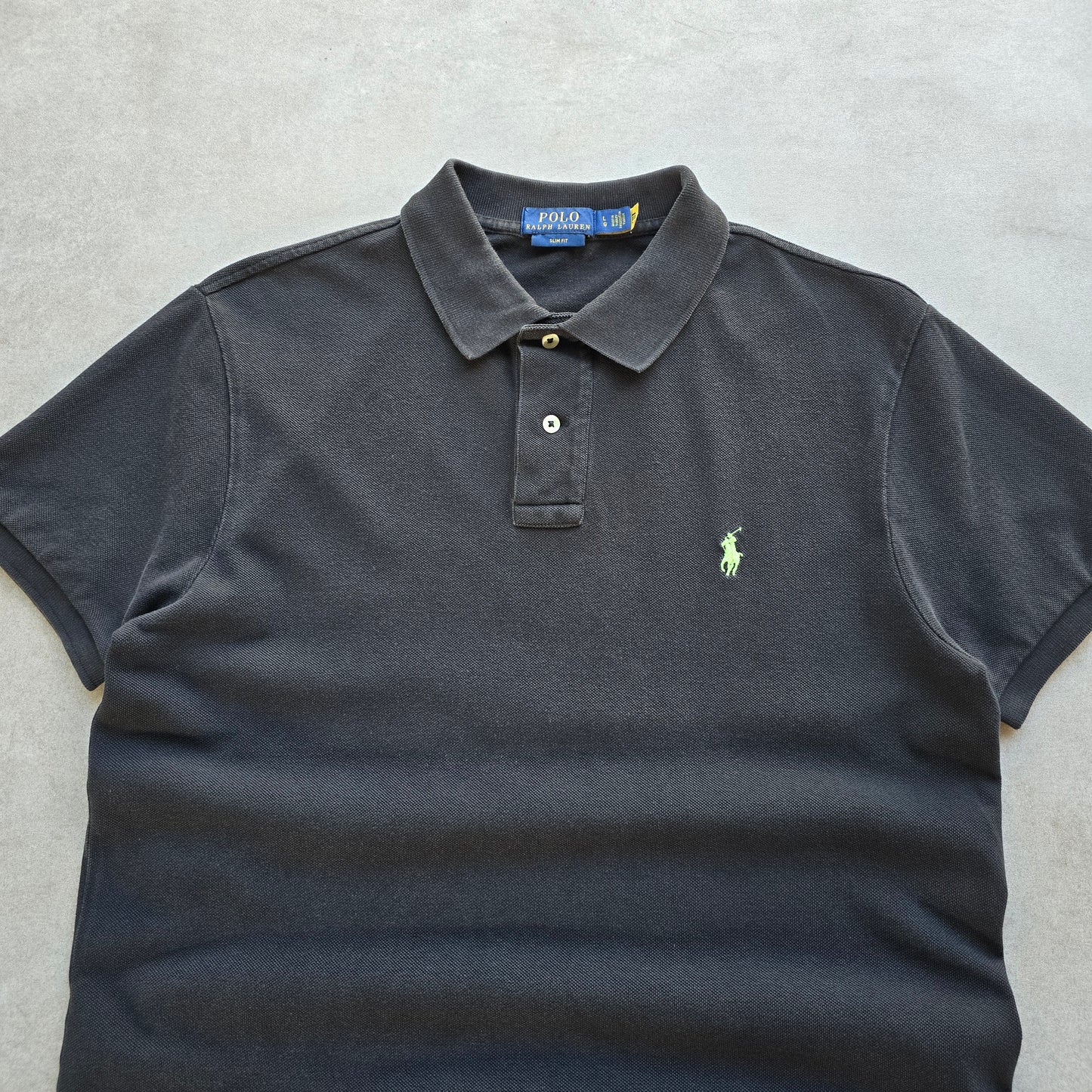 Ralph Lauren Black Polo Shirt - L